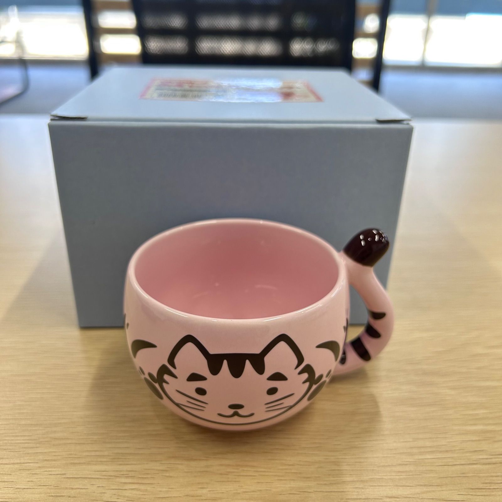 けいおん 中野梓 あずにゃんマグカップ-ソーサー き