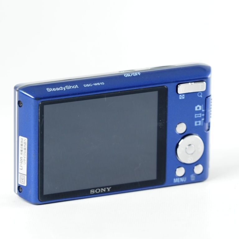 【美品】SONY Cyber-shot DSC-W610 ブルー　動作確認済 Sony Cyber-shot DSC-W610 Blue 14.1MP Camera 4.0x Optical Zoom w