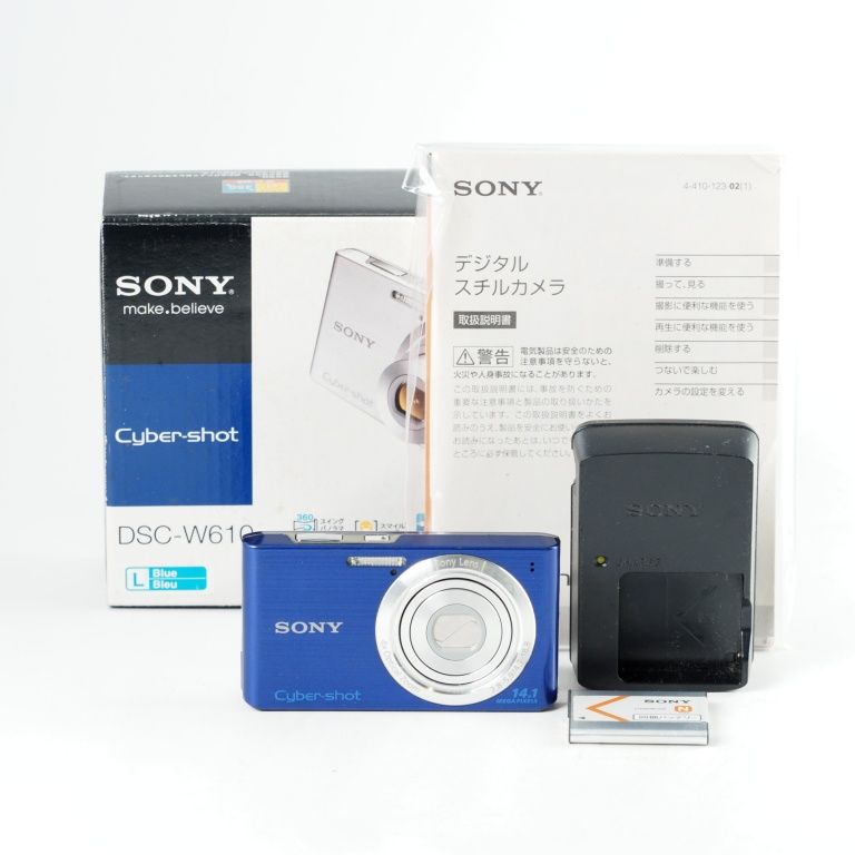【美品】SONY Cyber-shot DSC-W610 ブルー　動作確認済 Amazon.co.jp: SONY Cyber-Shot(サイバーショット) W610 (1410万CCD