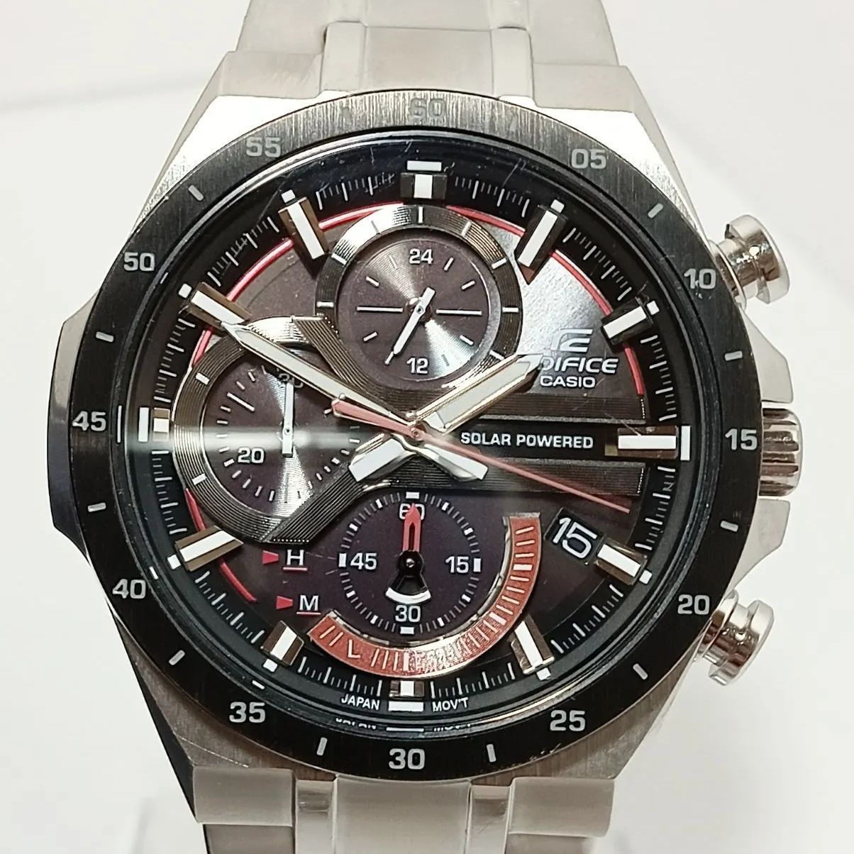 CASIO EDIFICE エディフィス ソーラー EQS-920-1A 海外モデル メンズ 腕時計