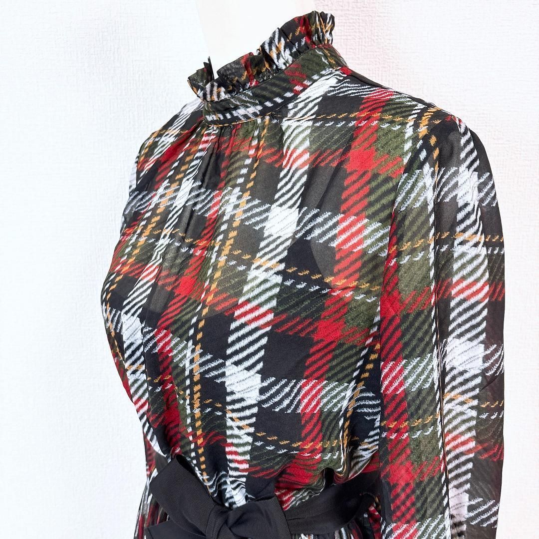 Blumarine 襟元袖フリルAラインフ