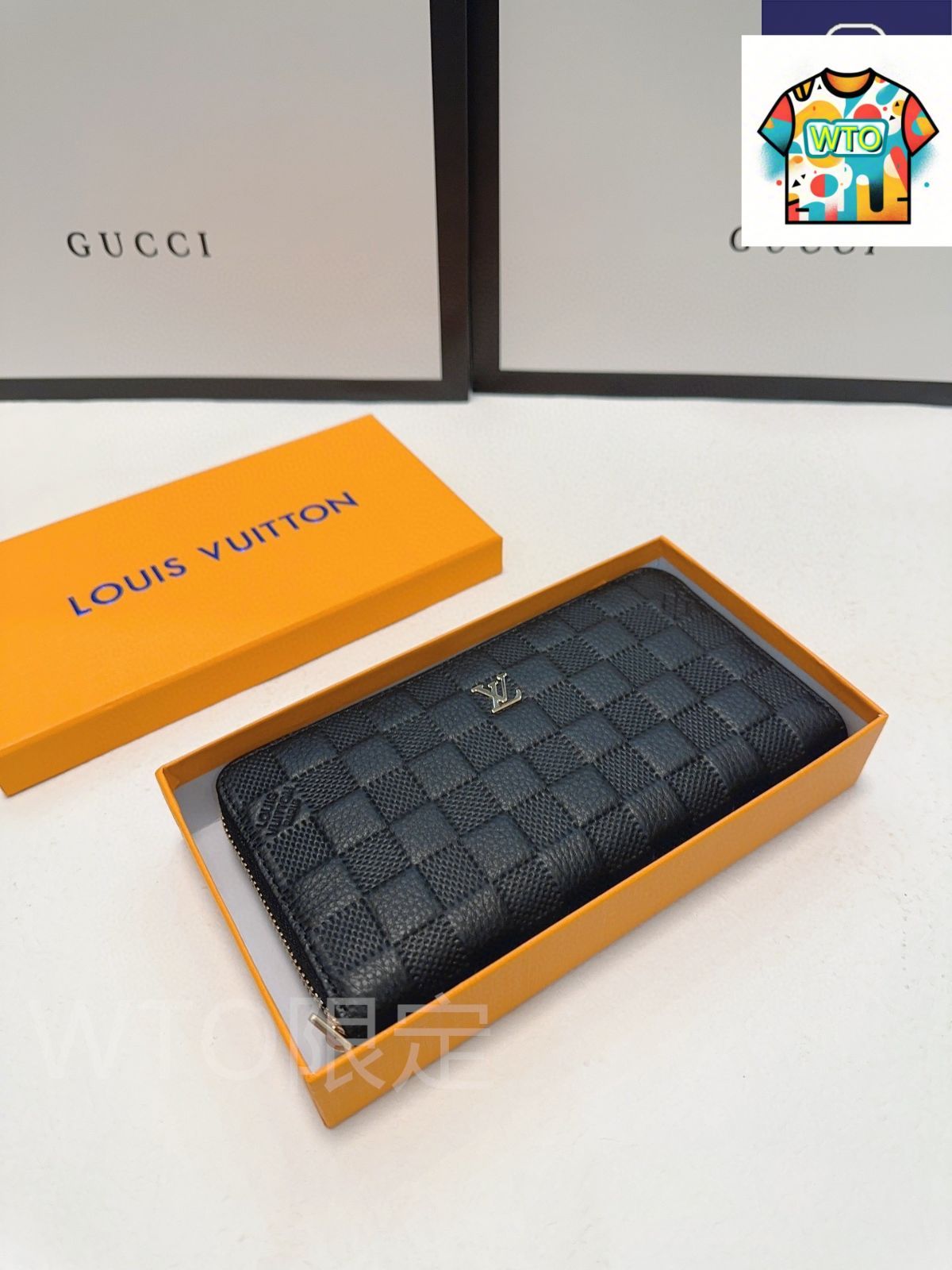 今日 Louis Vuitton ルイヴィトン メンズハンドバッグ レザーを使用した 大容量デザイン-WTO輸入2