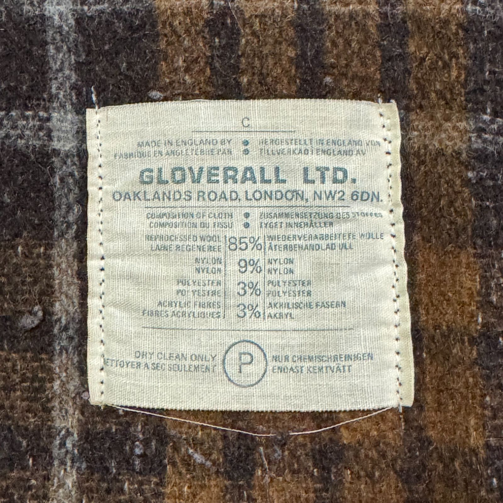 英国製 gloverall