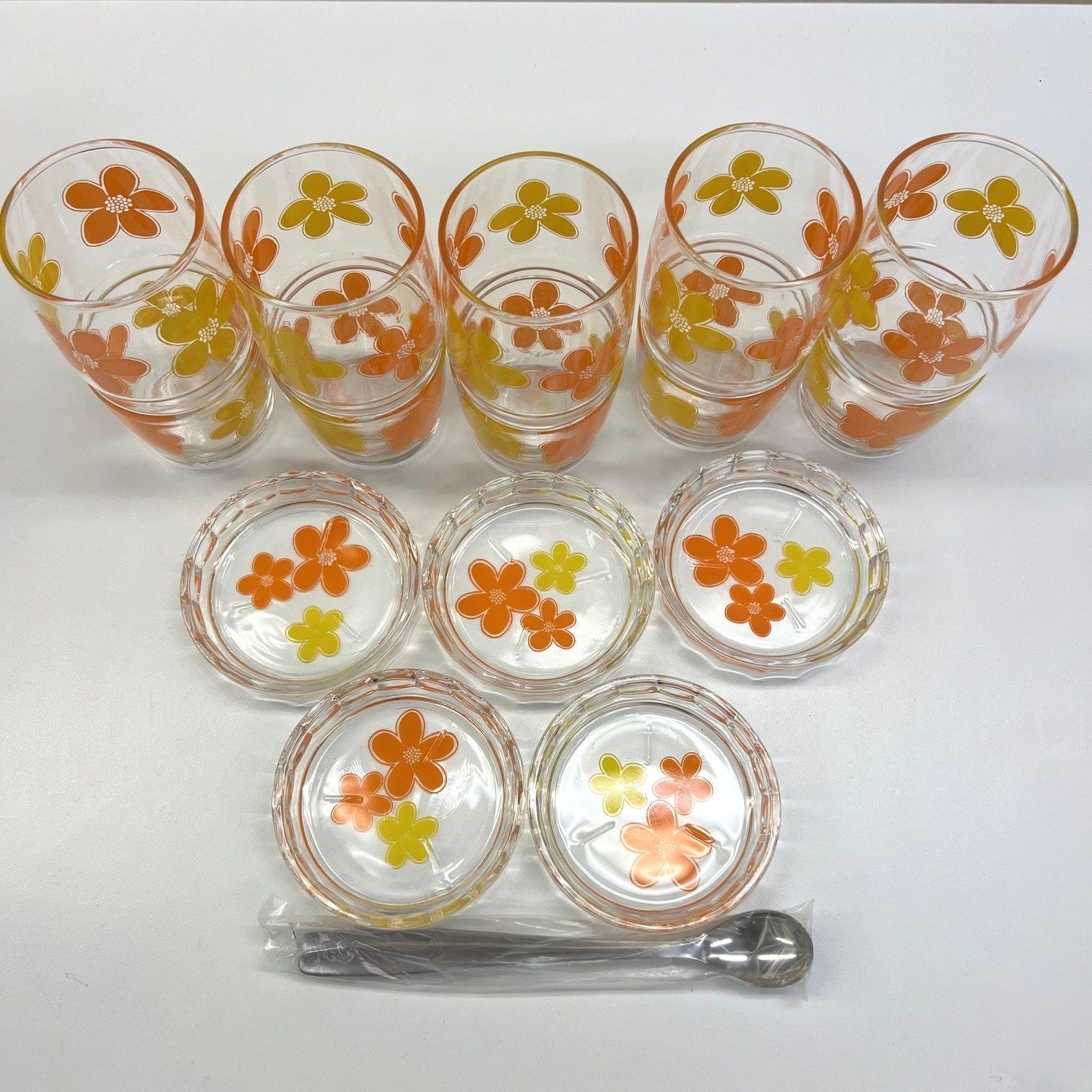 希少・美品】保谷クリスタル ジュースセット 1972年製 アンティーク 
