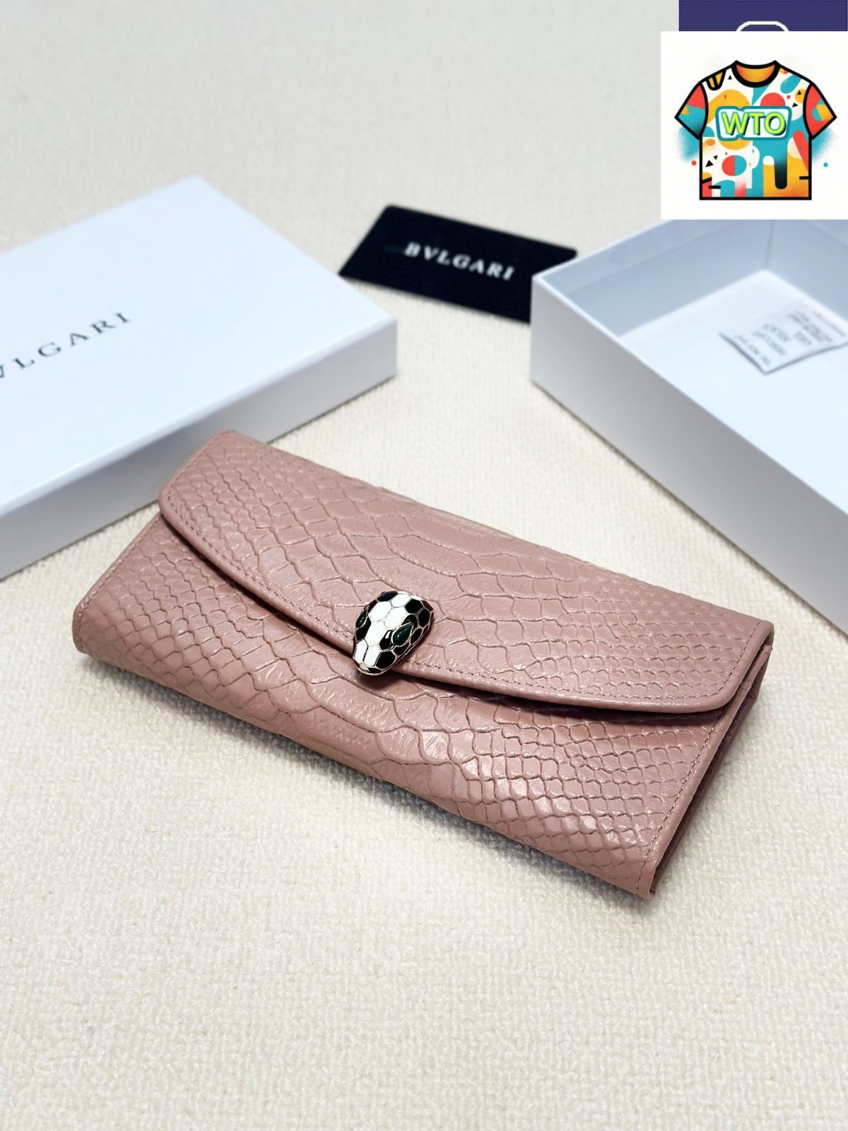 今日 Bulgari ブルガリ レザーウォレット 高品質仕上がりのファッショナブルデザイン