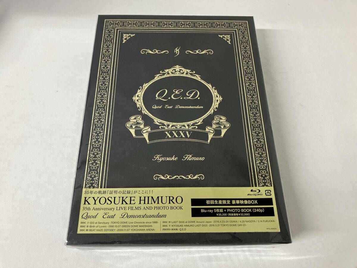 KYOSUKE HIMURO 35th Anniversary LIVE FILMS AND PHOTOBOOK QUOD ERAT