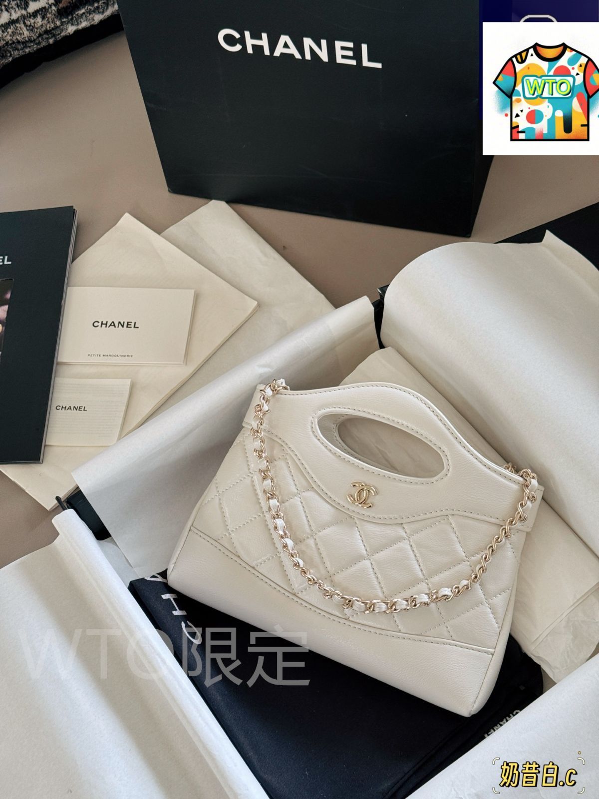 今日 Chanel シャネル 31 ナノ バッグ 横型デザインの超可愛らしい人気モデル-WTO輸入2