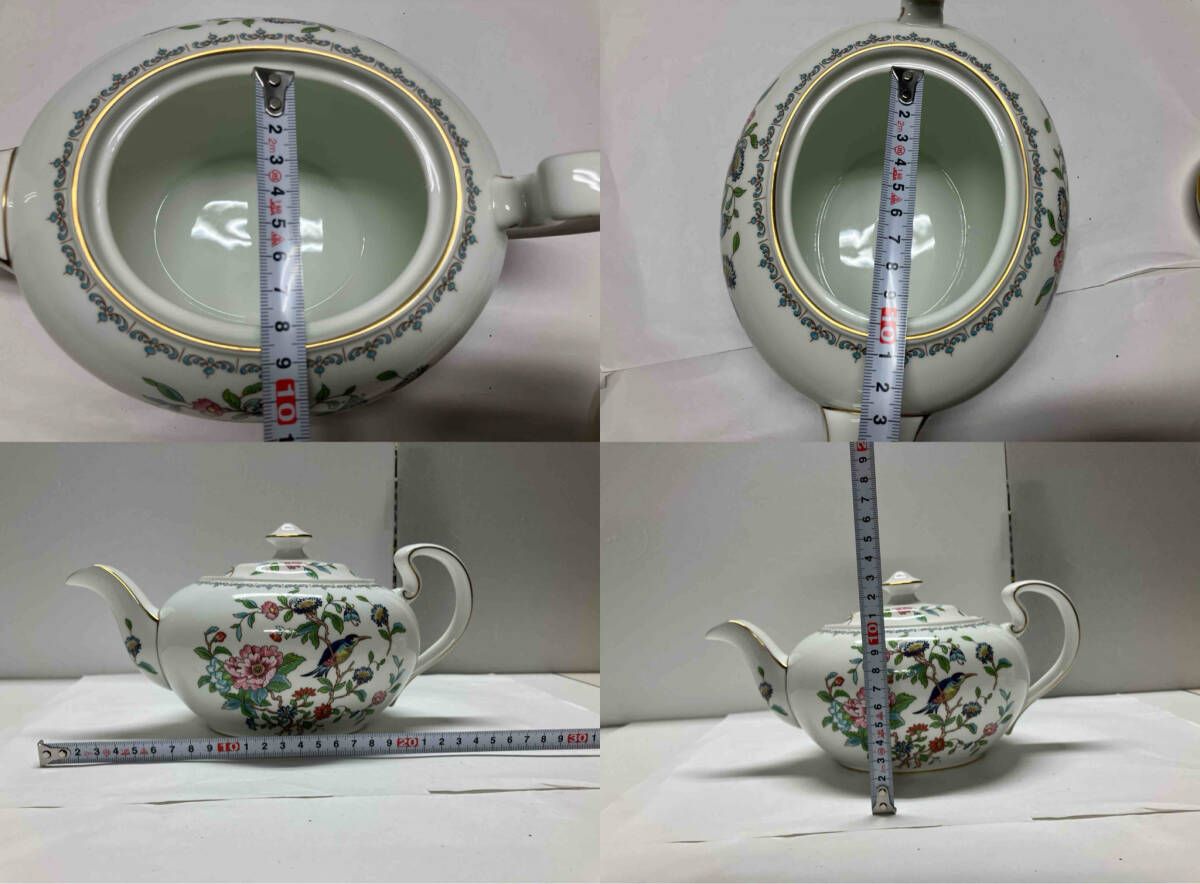 AYNSLEY PEMBROKE エインズレイ ペンブロック ティーセット3点 ティーポット ミルクポット シュガーポット WWW_OPDRERGINERDOGAN_COM