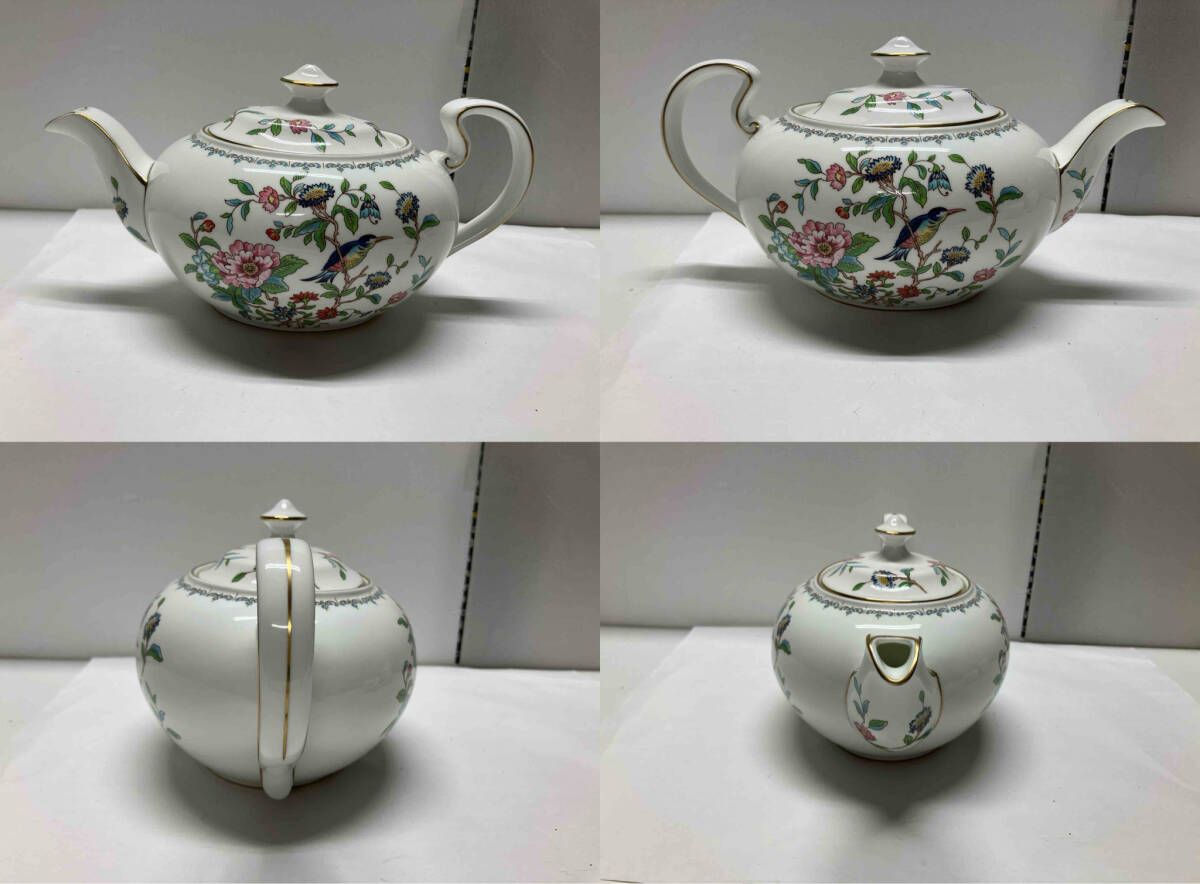 AYNSLEY PEMBROKE エインズレイ ペンブロック ティーセット3点 ティーポット ミルクポット シュガーポット