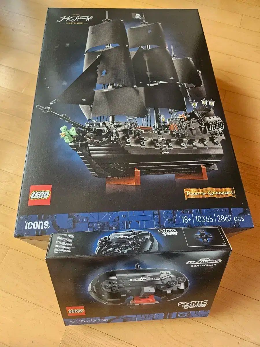 LEGOブラックパール号 キャプテン ジャック スパロウの海賊船 コントローラー プレゼント 含む