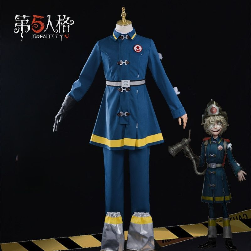 第五人格 コスプレ衣装 火災調査員 豪華11点フルセット 高品質デザイン 仮装 撮影会 舞台演出 イベント用 大人レディース