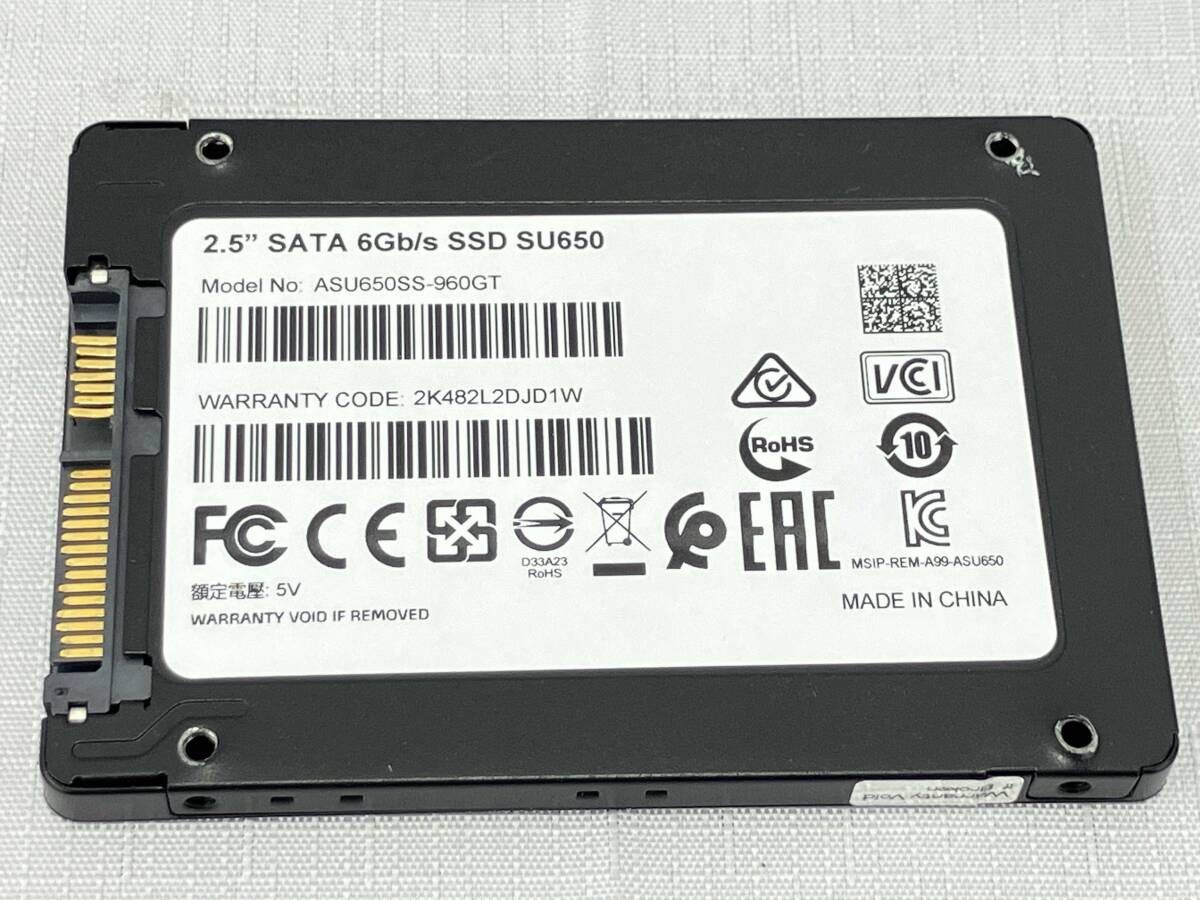 ADATA 960 GT R Ultimate SU 650 SATA 6 Gb s 内蔵型SSD