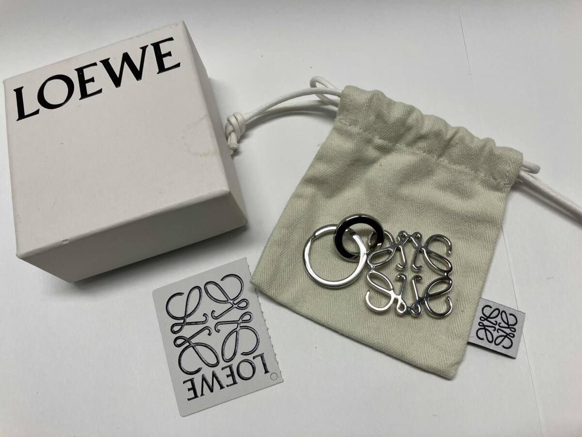 LOEWE アナグラム キーリング 保存袋 保存 き ロエベ キーホルダー