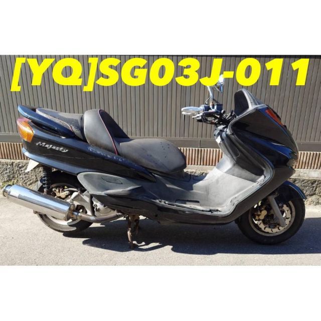YQ 30205]@ヤマハ YAMAHA マジェスティ250 SG03J-011 リア