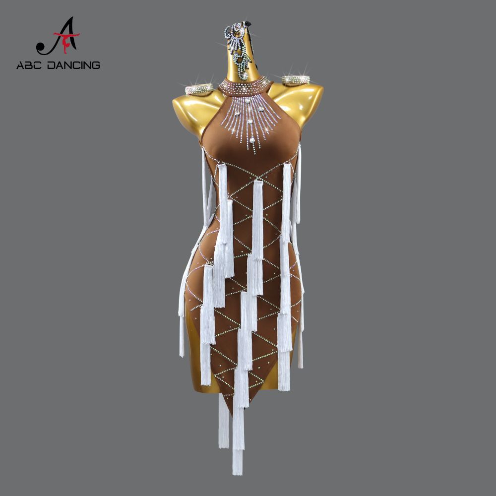 感 社交ダンス ドレス レディース 競技用 ステージ 舞台衣装 発表会 ダンスウェア ラテン サンバ ルンバ チャチャ ワルツ タンゴ モダンダンス パーティー 演出服 フラメンコ ベリーダンス フォーマルドレス P-128