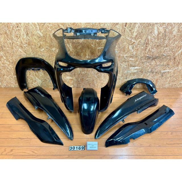 YQ 30169 ヤマハ YAMAHA マジェスティ250 SG 03 J 011 外装カウルセット アッパー サイド リア フェンダー