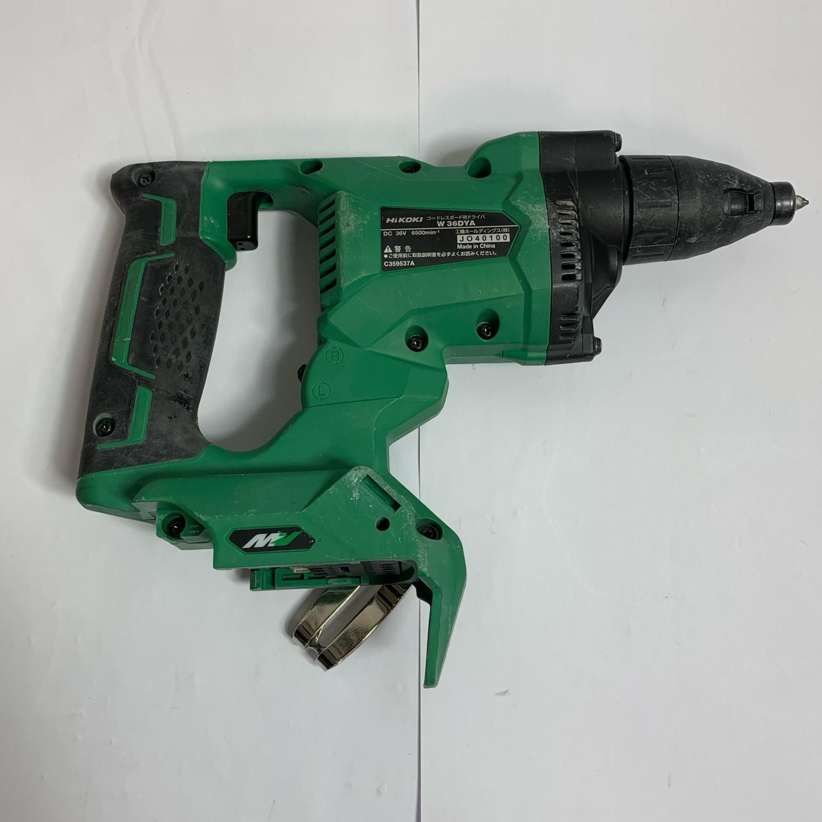 ♭♭HiKOKI ハイコーキ コードレスボード用ドライバ 本体のみ W36DYA グリーン