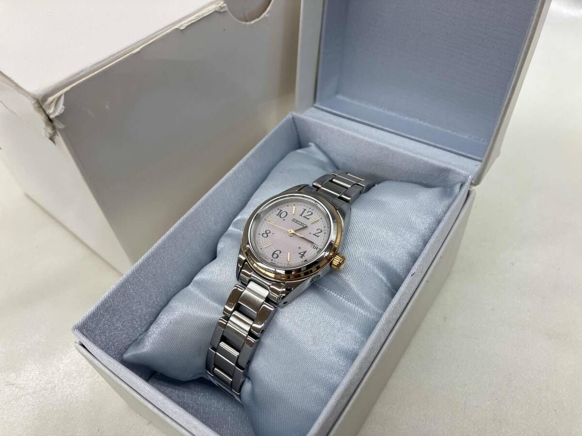 SEIKO セイコー SELECTION 1B22-0CD0 電波ソーラー 時計 腕時計