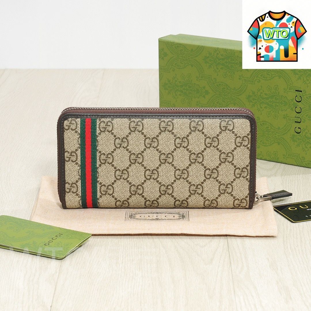 今日 Gucci グッチ 新シリーズ シングルジッパーポーチ 高品質素材で良好な手触りと充実した収納を備える