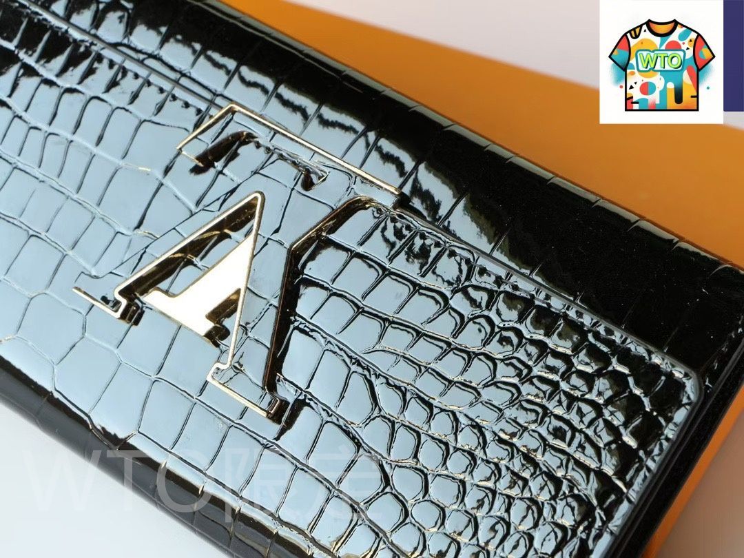 財布 クロコダイルレザーを使用