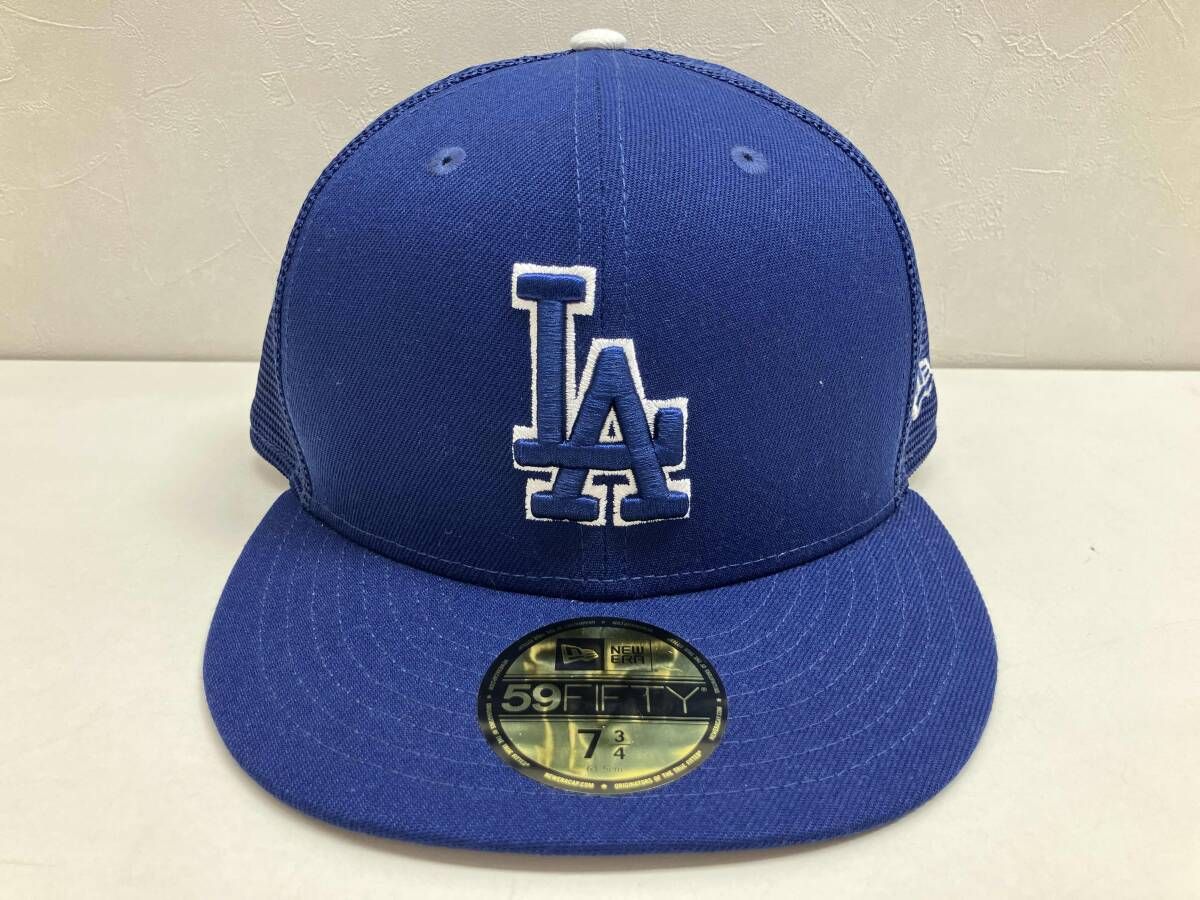 NEW ERA ニューエラ 59FIFTY MLBドジャース キャップ 野球帽 61.5cm