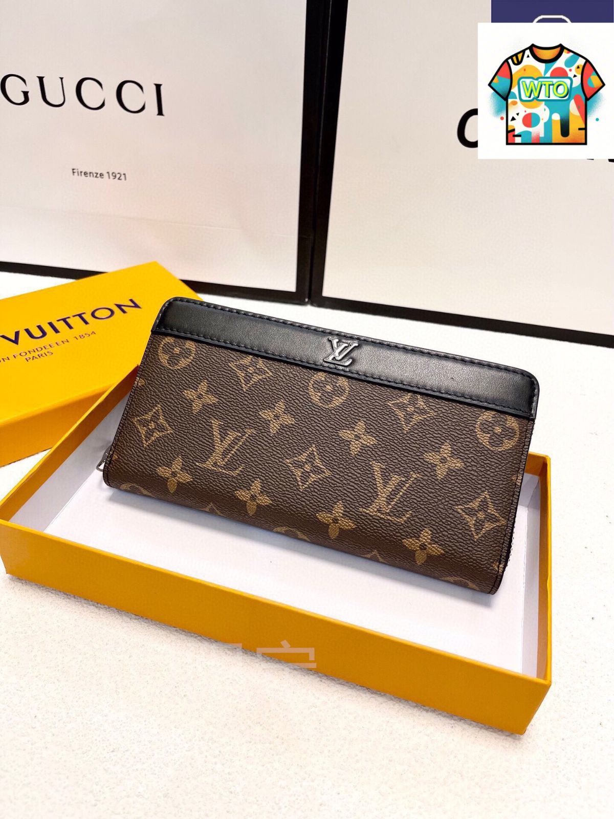 今日 Louis Vuitton ルイ ヴィトン 新モデル男士ハンドバッグ オリジナル頭層牛皮使用 多カードスロット大容量 WTO輸入2