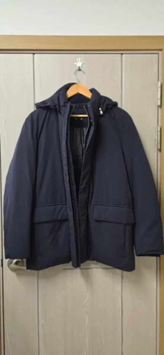 DAKS メンズ グースダウン ダウンジャケット 95 ネイビー