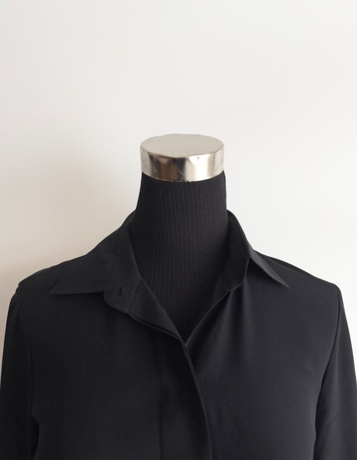  GUCCI BY TOM FORD BLACK SHIRT グッチ トムフォード期 archive アーカイブ ブラック ブラウスシャツ トップス シャツ 長袖 シャツ ブラウス