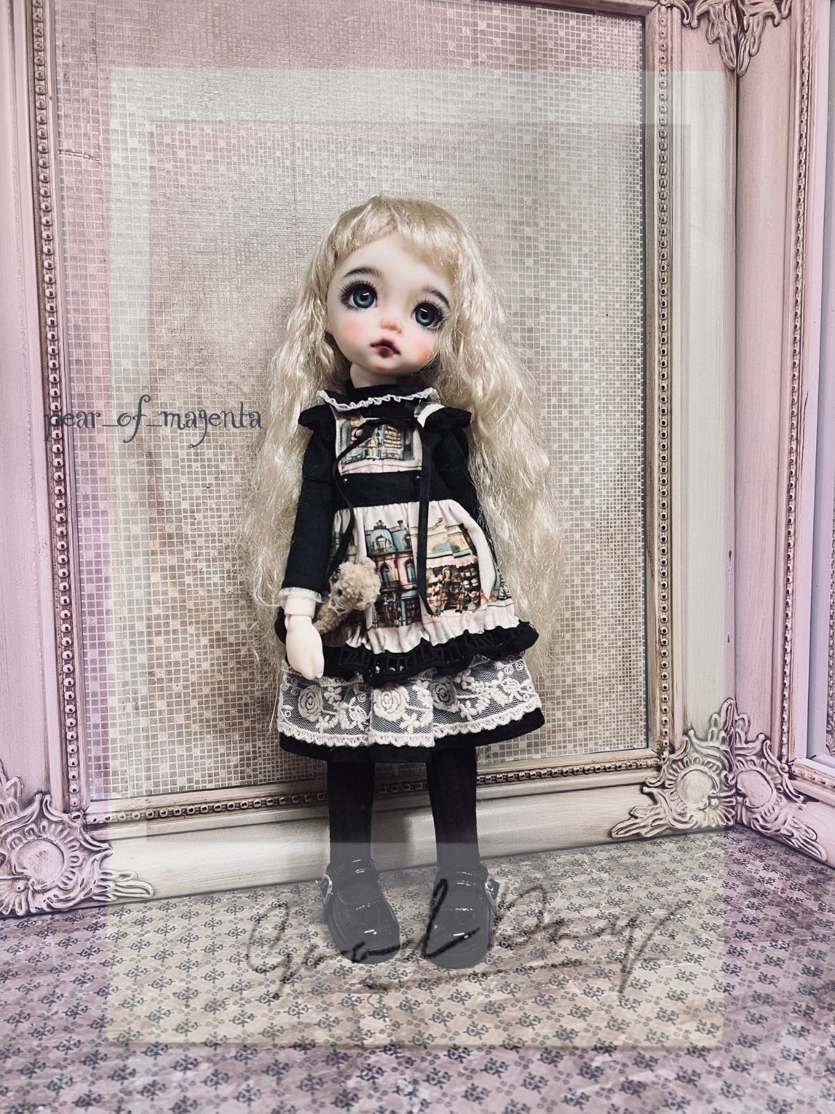 imda 3.0🦋 ドールアウトフィット ワンピース エプロン セット - メルカリ