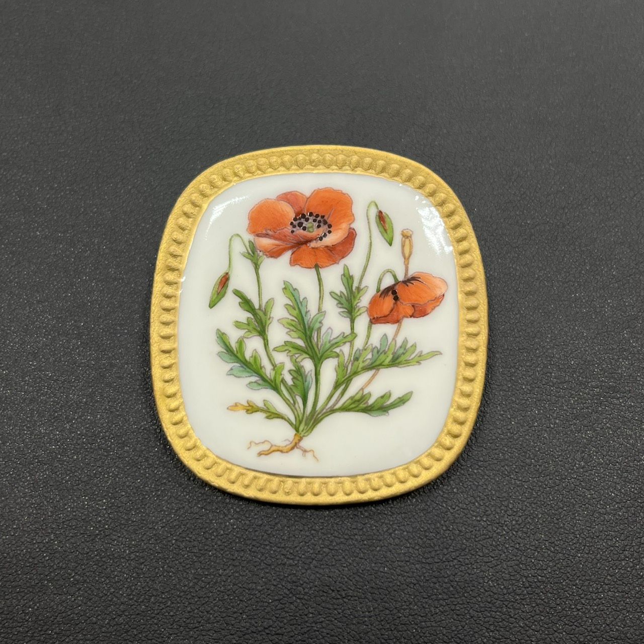 EL6 ROYAL COPENHAGEN ロイヤルコペンハーゲン フローラダニカ ブローチ 花柄 925刻印入り MK11269