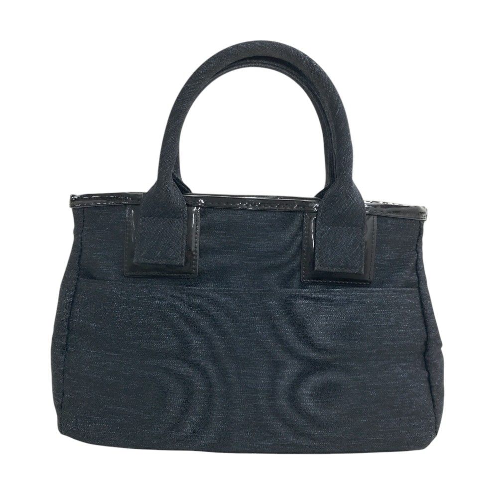 LANVIN SPORT ランバン スポール デニム風 りぼん付きカートバッグ