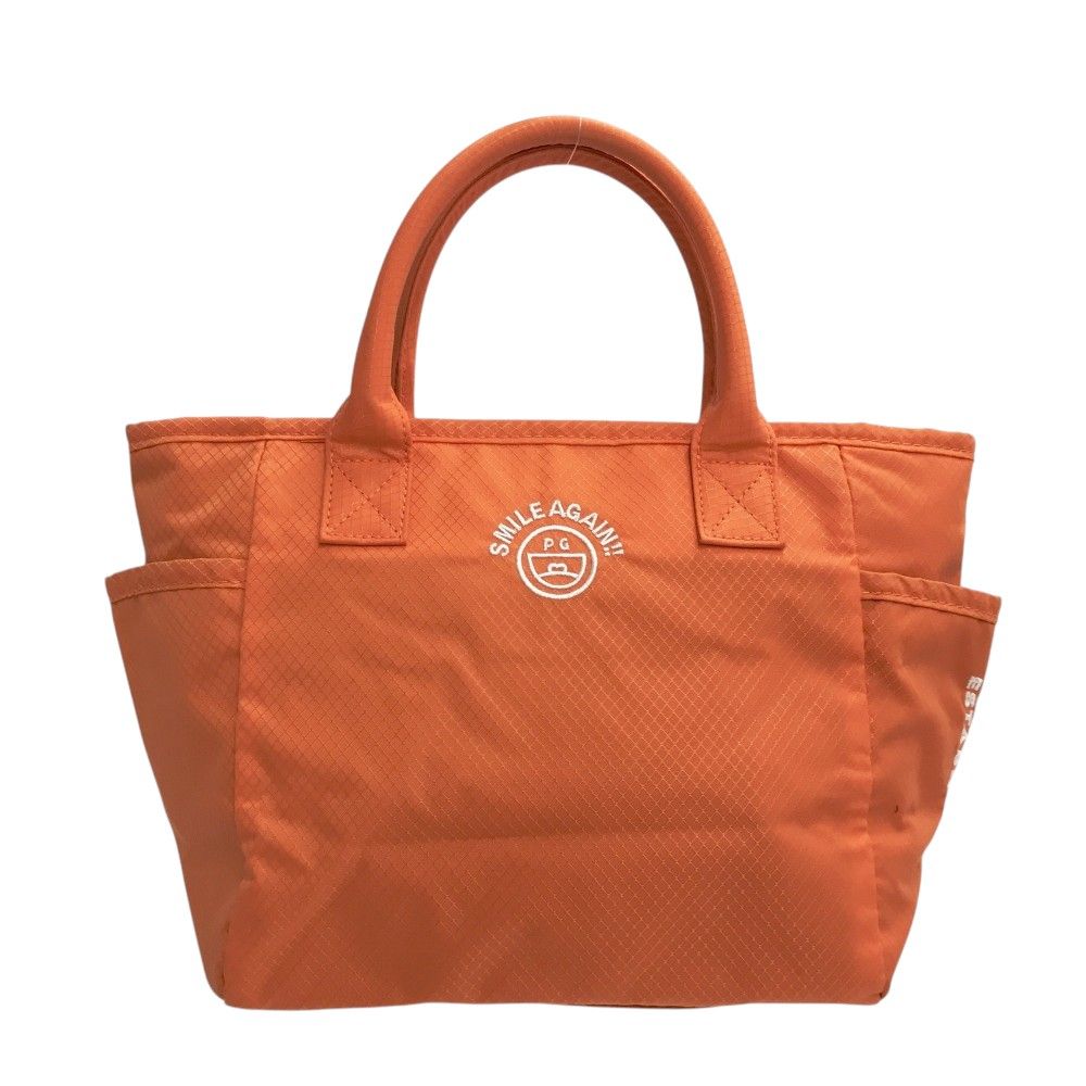 PEARLY GATES パーリーゲイツ カートバッグ ニコちゃん オレンジ系
