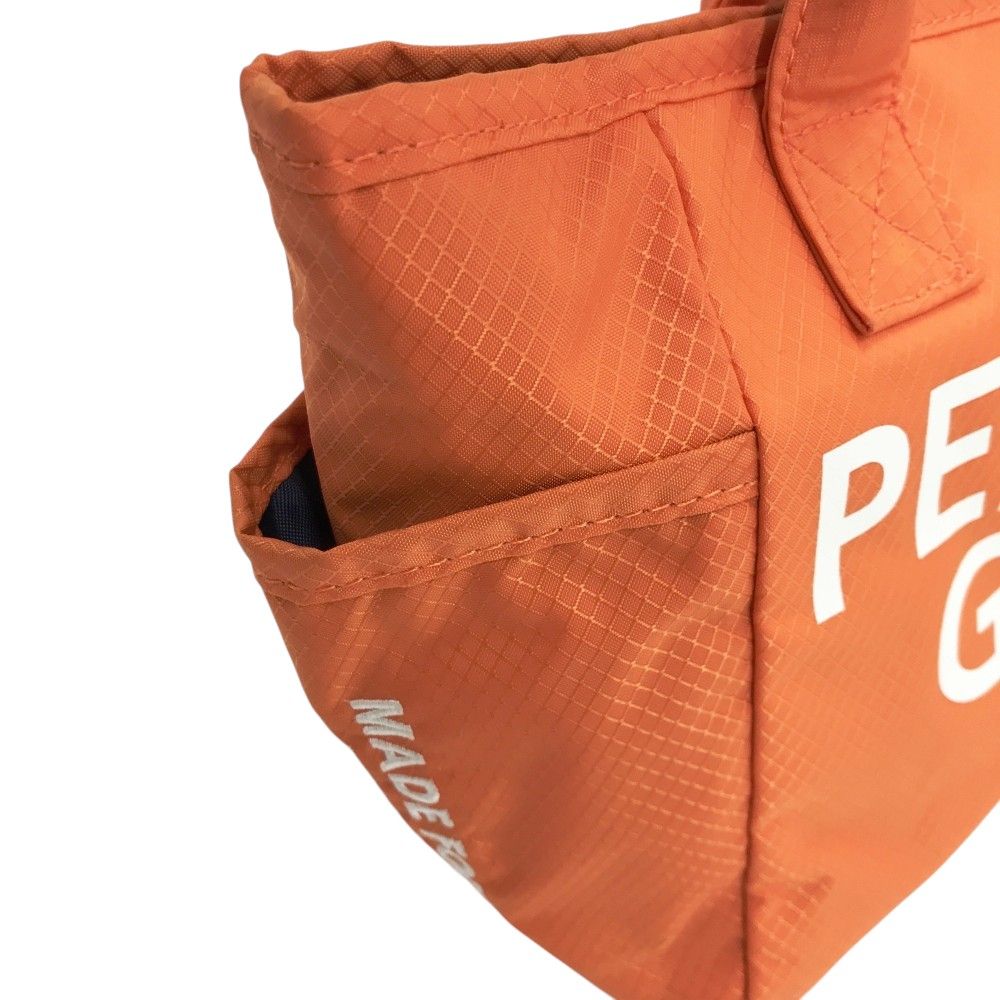 PEARLY GATES パーリーゲイツ カートバッグ ニコちゃん オレンジ系