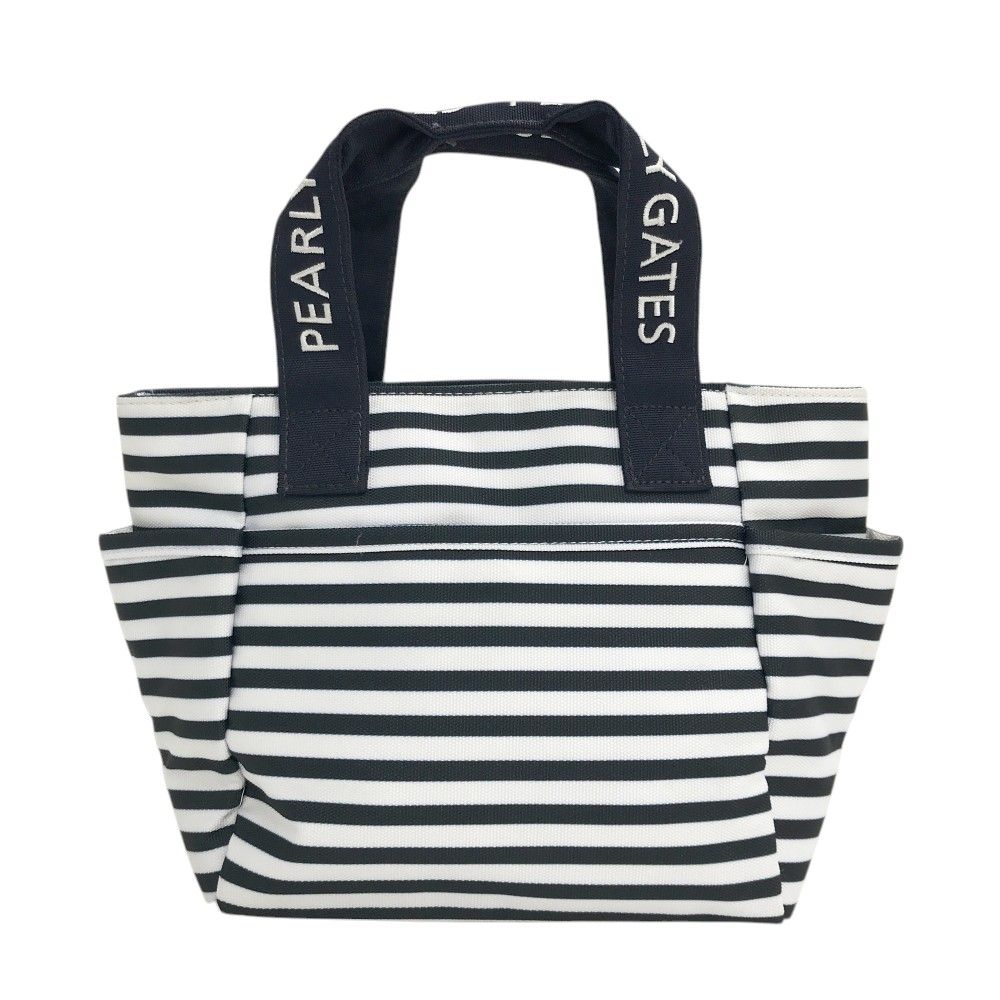 PEARLY GATES パーリーゲイツ カートバッグ ニコちゃん ボーダー柄