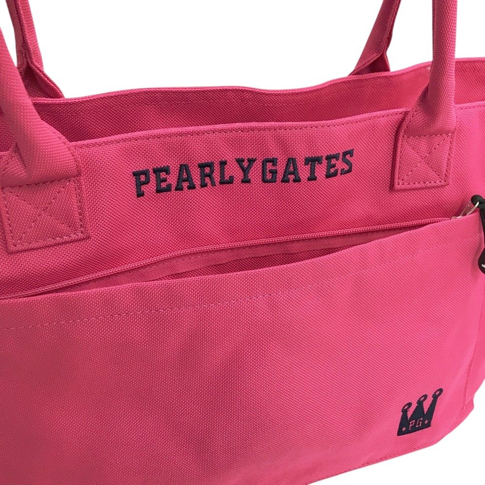 新品未使用　パーリーゲイツ ロッカーバッグ　ピンク 新品未使用 PEARLY GATES ロッカーバッグ トートバッグ ピンク PEARLY