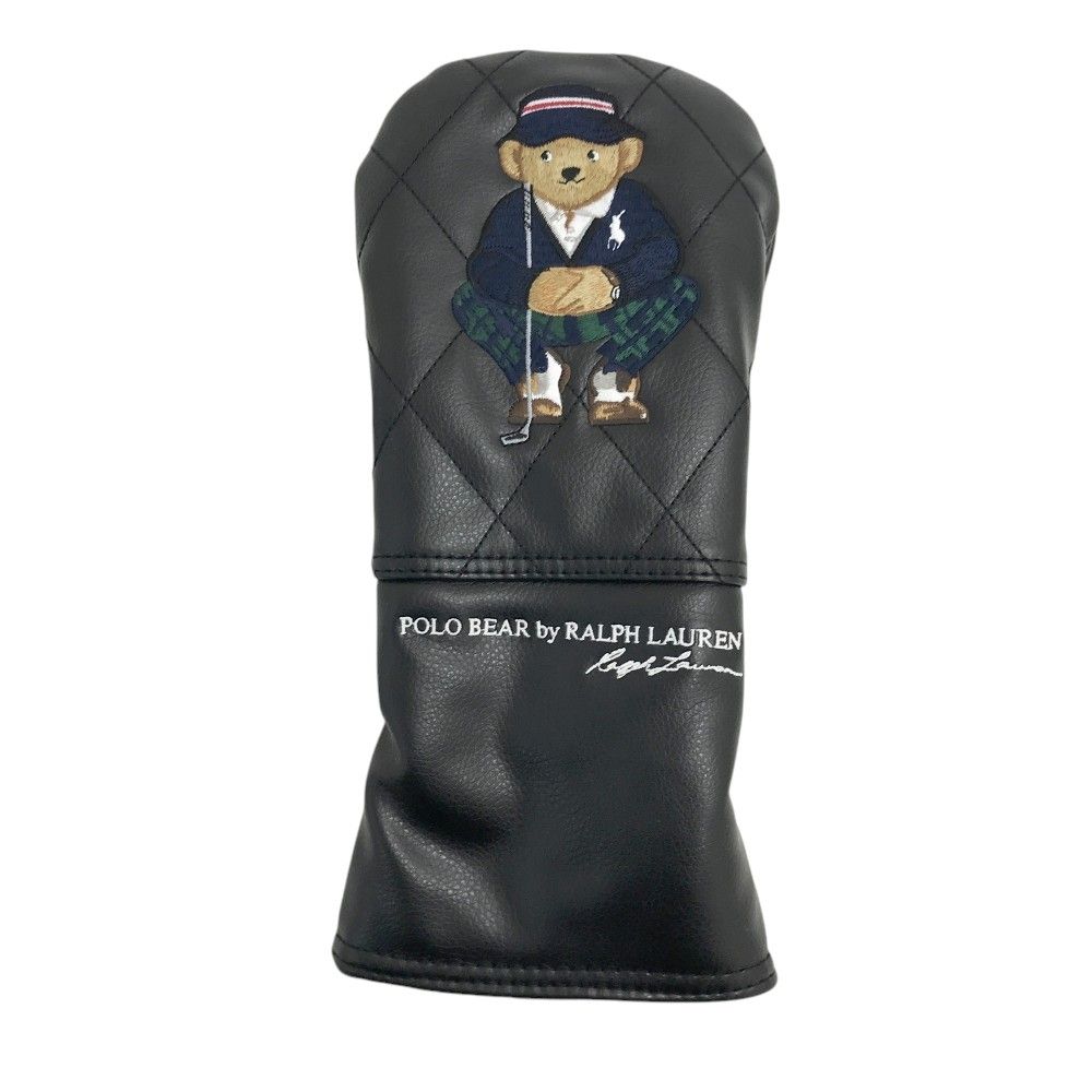 POLOGOLF ラルフローレン ポロゴルフ ヘッドカバー ドライバー ベア ブラック系 DR 240101562423 ゴルフウェア ストスト