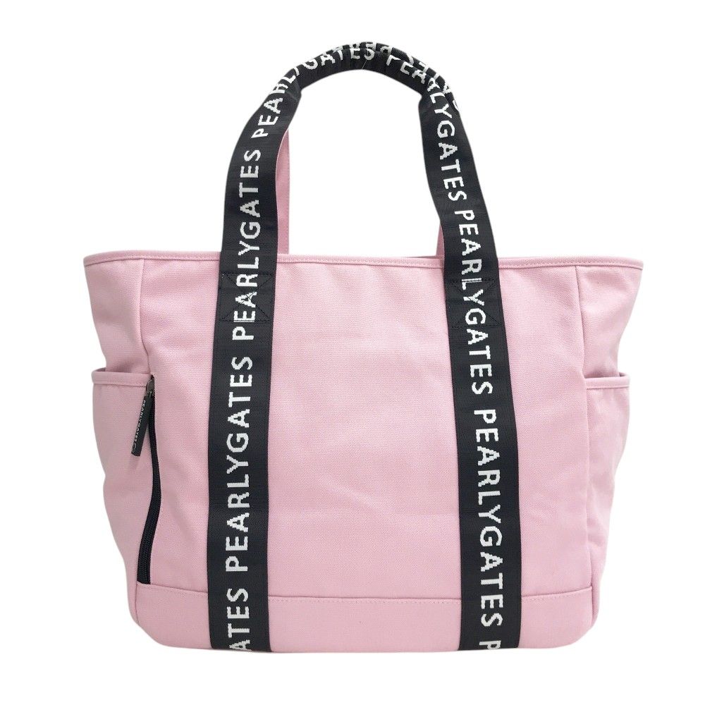PEARLY GATES パーリーゲイツ モデル 2 way ロッカーバッグ トートバッグ ピンク系 ゴルフウェア ストスト
