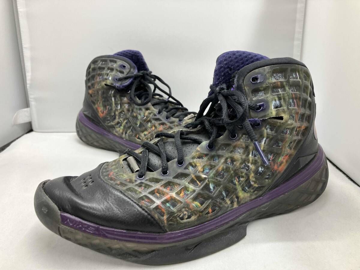 NIKE ナイキ ZOOM KOBE 3 PRELUDE BLACK MLT-CLR-IMPRL PRPL-KMQT ズーム コービー3 プレリュード 640551 005 27.5cm