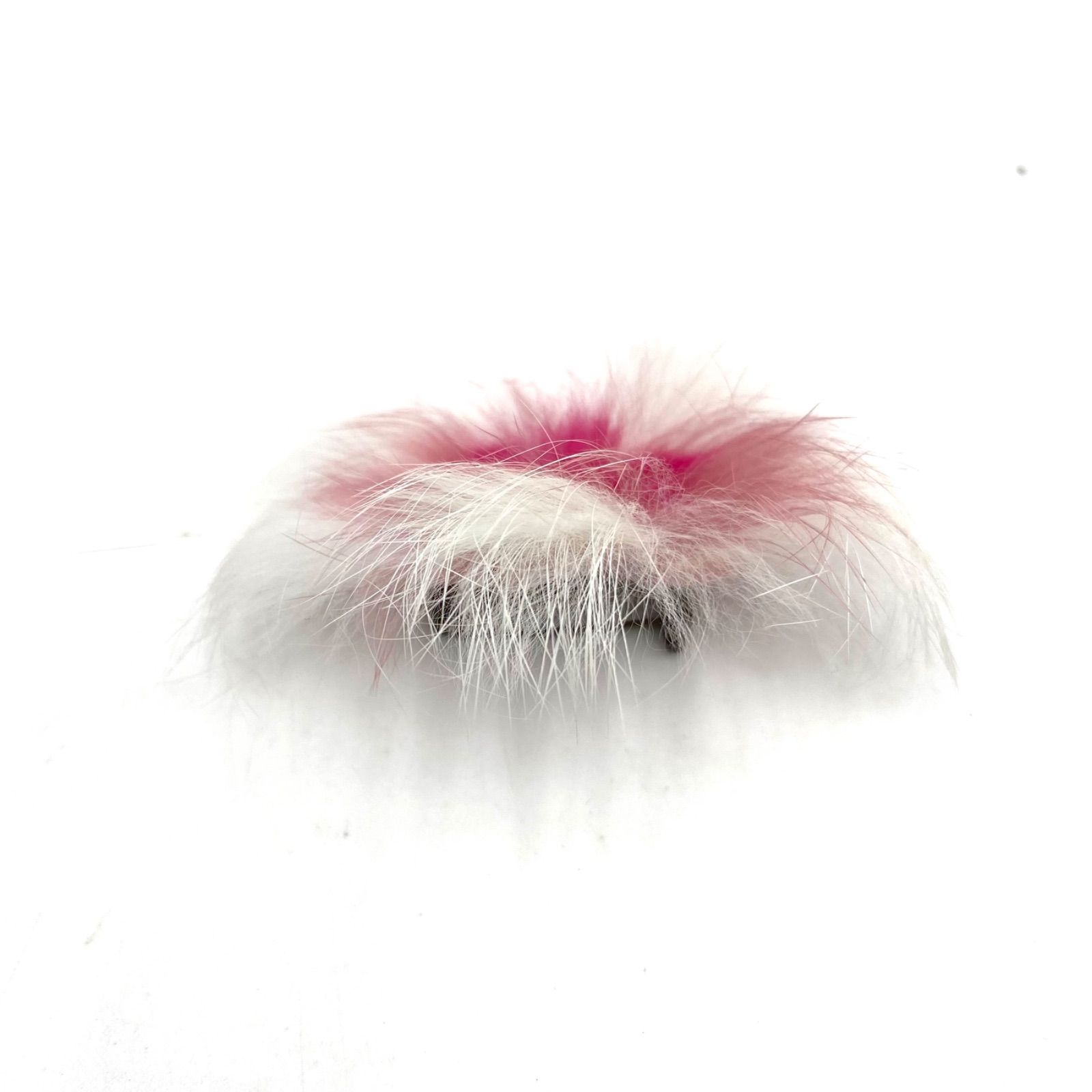 FENDI フェンディ ブローチ コサージュ ファー フラワー モチーフ