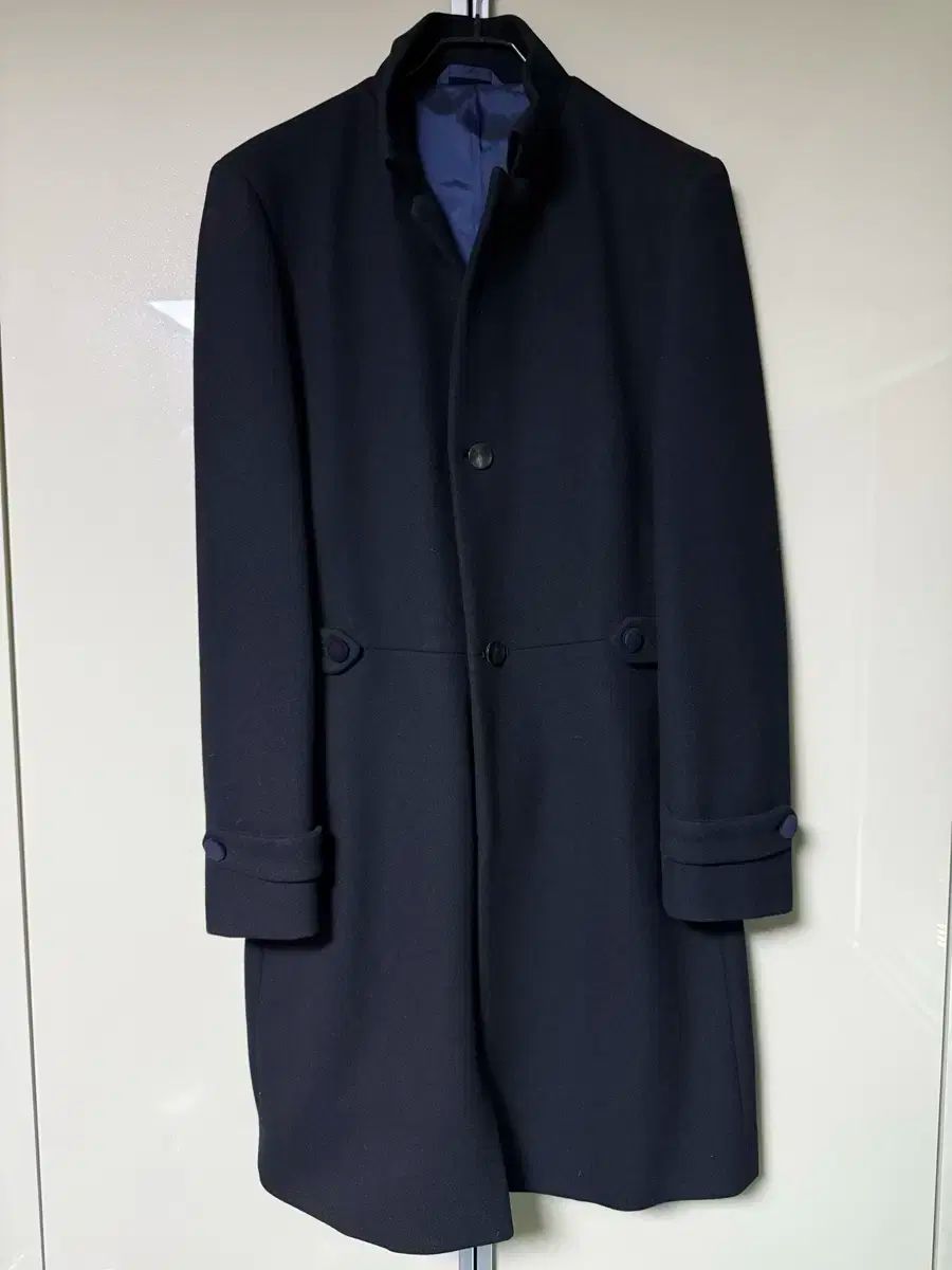 TIME HOMME ウール ブラック ハーフコート サイズ100