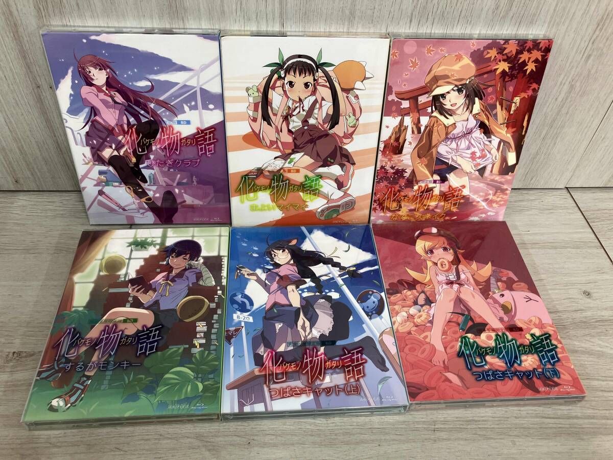 DVD ※※※[全6巻セット]化物語 第一~六巻(完全生産限定版) 公式通販