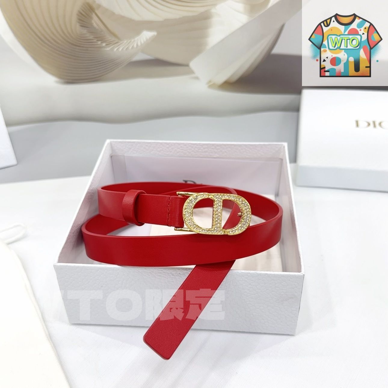 Dior ディオール エレガント ファッションベルト10