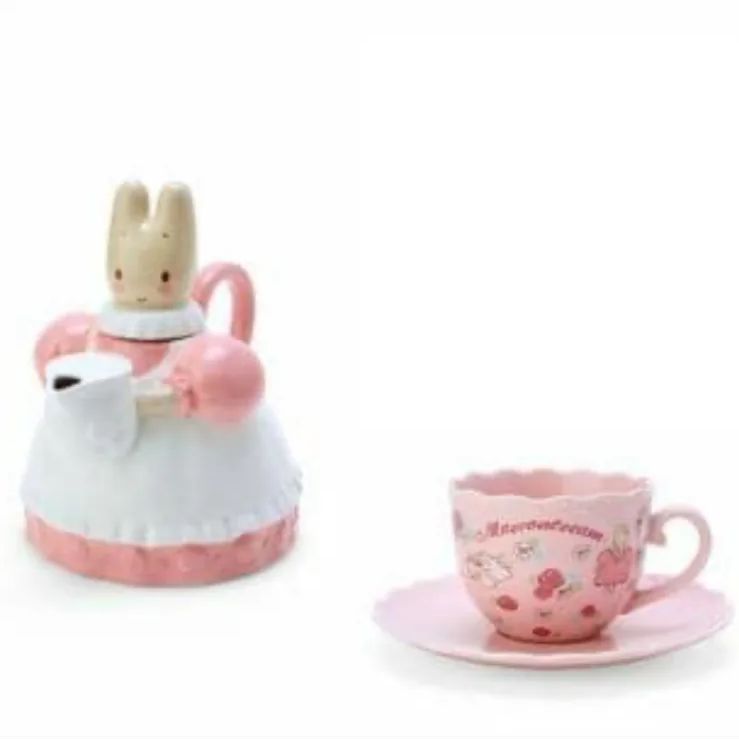 マロンクリーム ティーポット ティーカップ セット