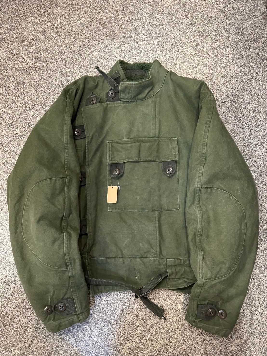 スウェーデン軍 モーターサイクルジャケット 実物 ミリタリ 60s