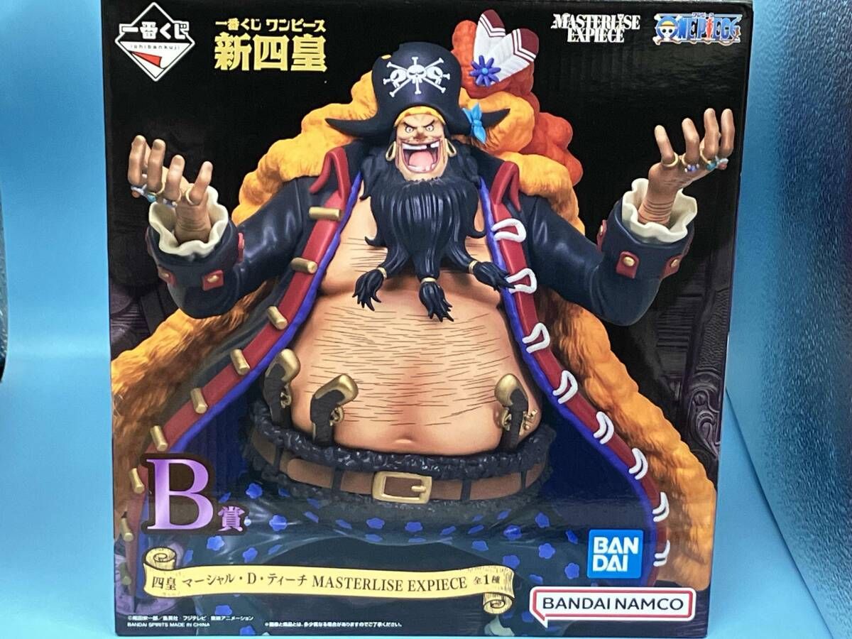 未開封品 B賞 四皇 マｰシャル・D・ティｰチ MASTERLISE EXPIECE 一番