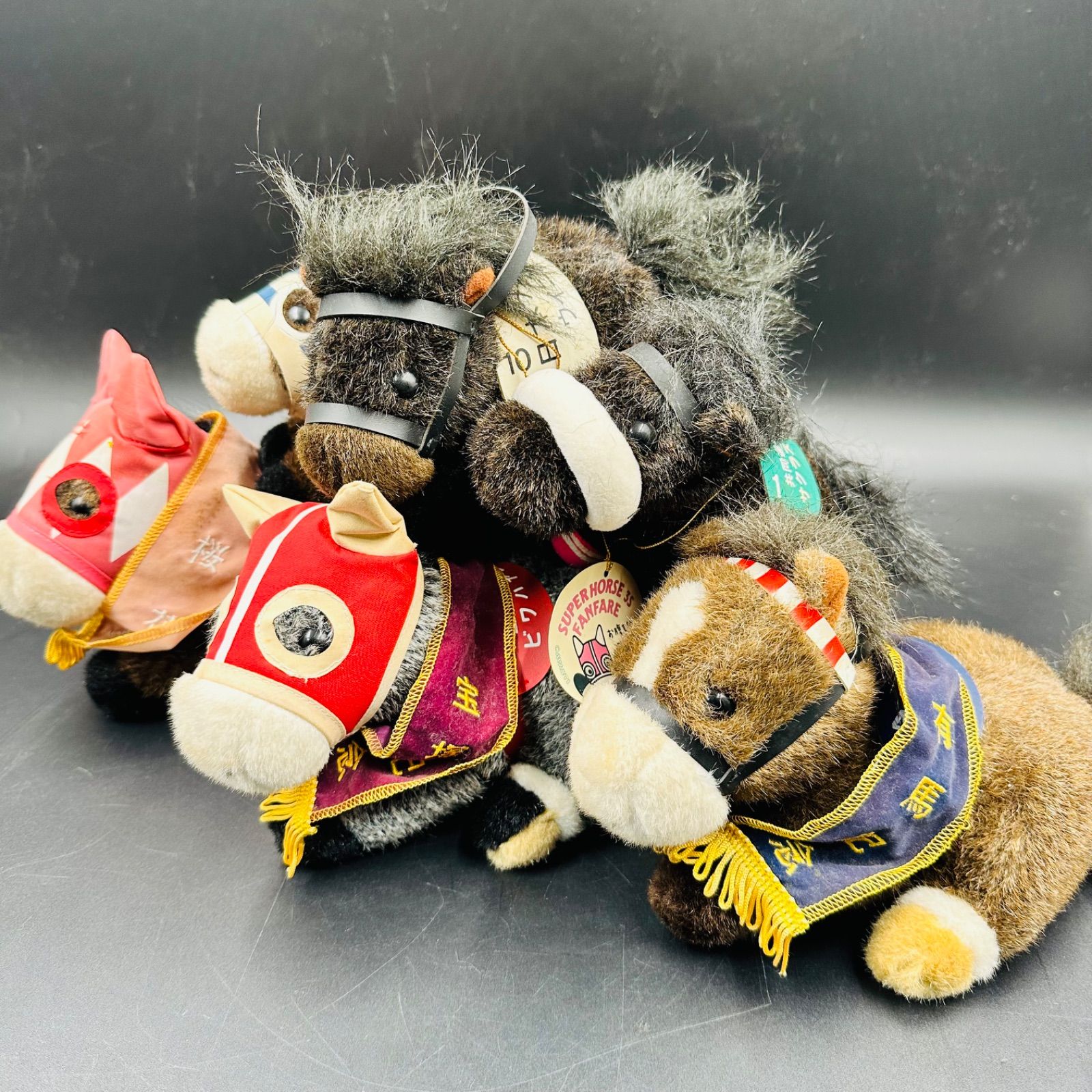 スーパーホース ぬいぐるみ まとめ売り 競馬 ぬいぐるみ まとめ売り ジャンボ スーパーホース DX - メルカリ
