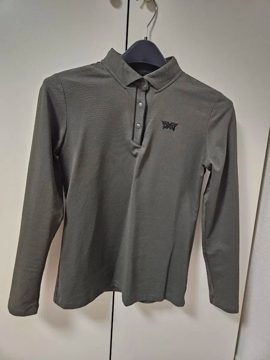 PXG ゴルフ レディース 長袖 ポロTシャツ カーキ