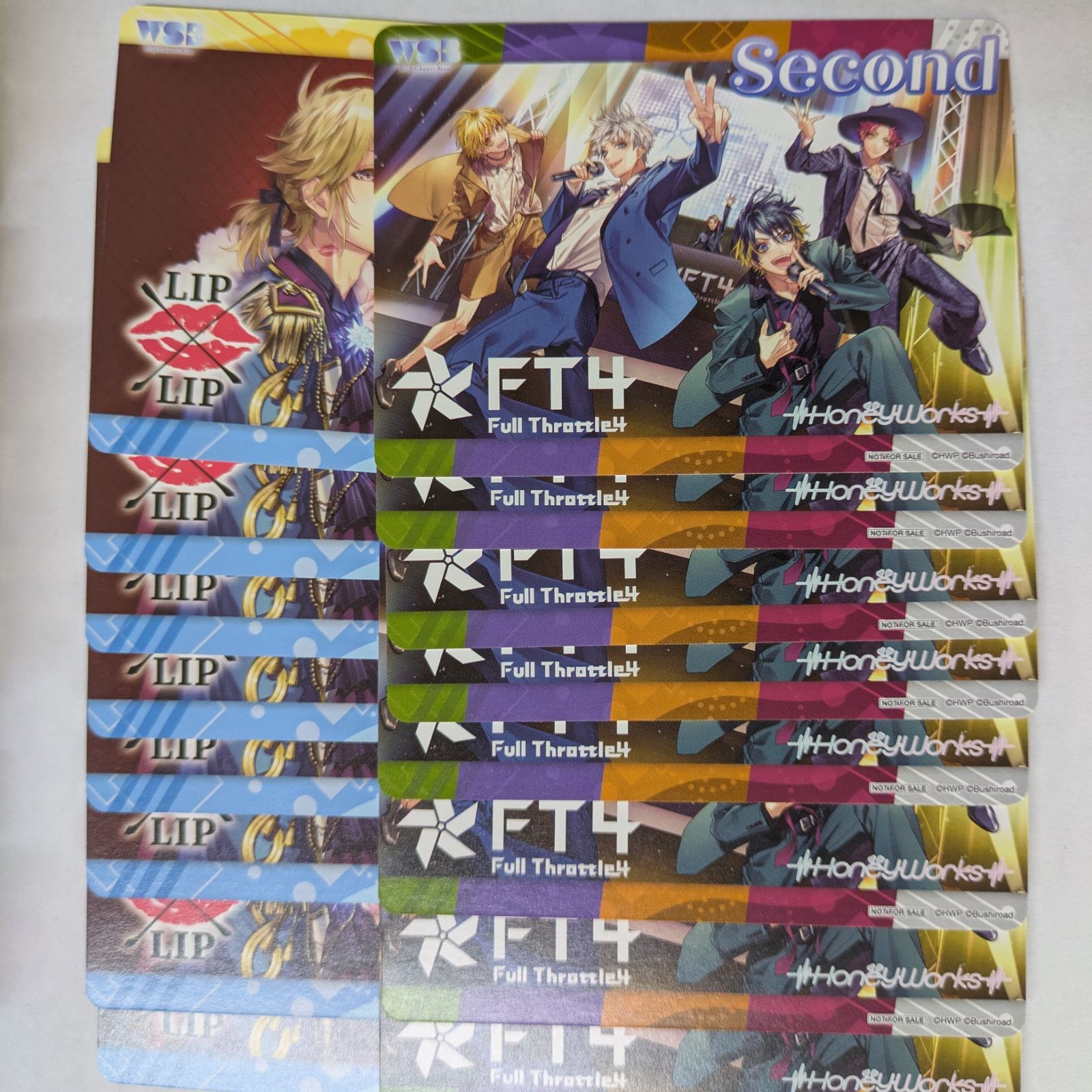 ヴァイス　墨　2枚セット ヴァイスシュヴァルツ ブラウ HoneyWorks 先攻後攻マーカー 16枚セット