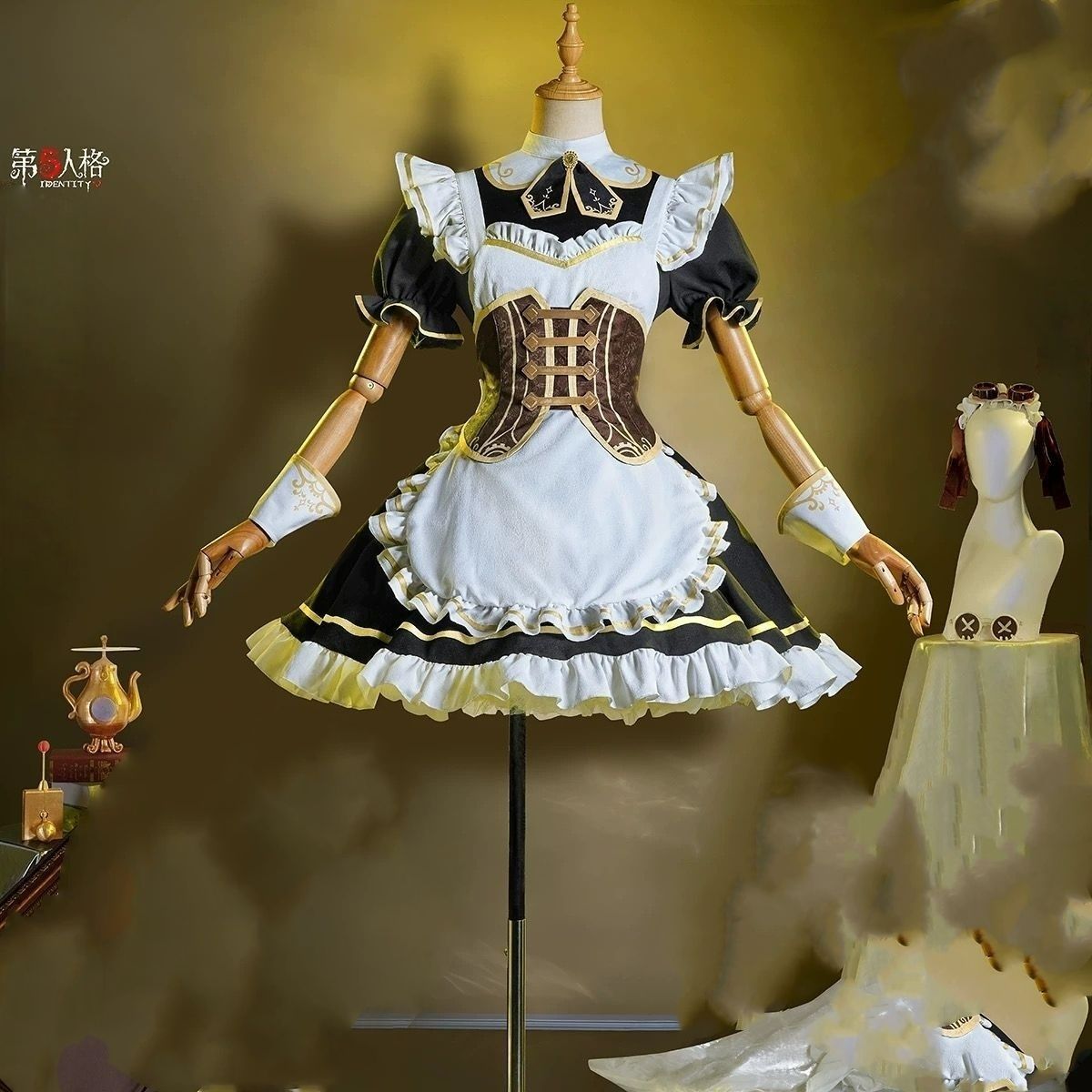 第五人格 コスプレ衣装 機械師 庄園茶会 蒸気パンク風テーマ 豪華9点フルセット 高品質デザイン 仮装 撮影会 舞台演出 イベント用 大人レディース