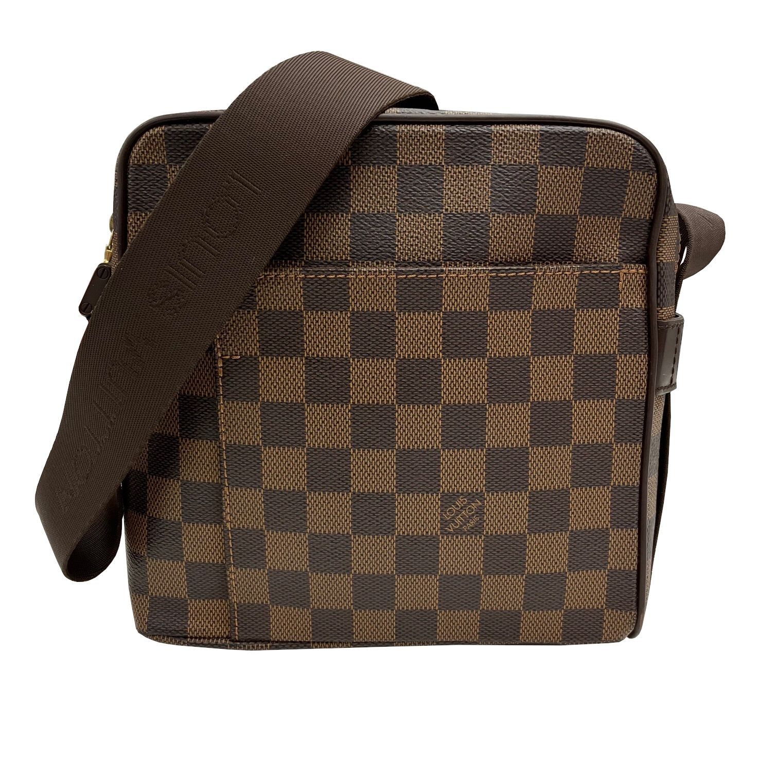LOUIS VUITTON ルイヴィトン オラフPM N41442 MI0089 ダミエ ダミエエベヌ ショルダーバッグ レディース メンズ ユニセックス 肩掛け 人気 お洒落 ヴィトン LV ブランドギャラリー心斎橋店